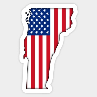 Vermont USA Sticker